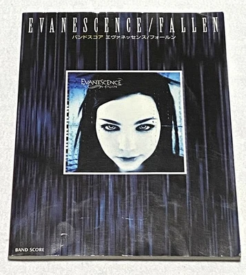 Evanescence Fallen Band Partitur Japan Gitarre Bass Schlagzeug Gesang Tabulatur Musik Buch - Bild 1 von 4