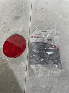 Peterson 817R7 LumenX 4" Rojo LED Parada Girar Luz Trasera Ojal Montaje - Imagen 1 de 5