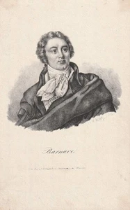 c1840 Antoine Barnave * Politiker Frankreich Revolution * Lithographie-Porträt - Picture 1 of 1