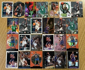 Chauncey Billups (lote de 25 cartas) con RC e insertos de novatos, Celtics, Raptors EX-NM - Imagen 1 de 5