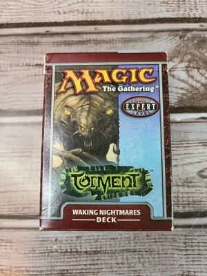 MTG - Torment - Waking Nightmares Empty Deck Box - No Cards - Expert Level 2002 - Image 1 of 4