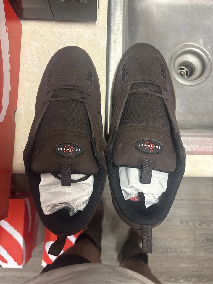 Zapatos Es Quattro Hombre Chocolate/Goma Nuevos En Caja Foto 1 de 4