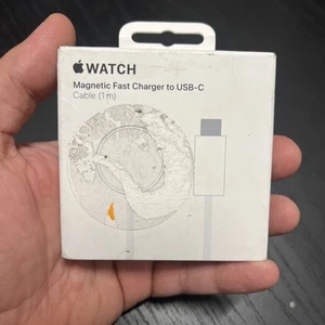 Apple Watch Magnetic Fast Charger to USB-C Cable 1 m(3ft) OEM MT0H3AM/A - Photo 1 sur 3