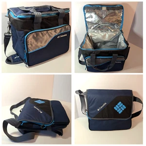 Columbia Beach Tote Thermal Insulated Collapsible Soft Side Shoulder Cooler Bag - Picture 1 of 12