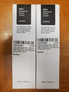 2Pk COSRX Niacinamide 2%+BHA 4% Blackhead Exfoliant Toner 3.38oz (Exp 12/25) W3D - Picture 1 of 5