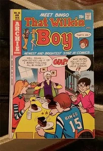 ESE CÓMIC WILKIN BOY Nº35 * EDAD DE BRONCE * ENERO 1976 25c SERIE ARCHIE MEET BINGO - Imagen 1 de 1