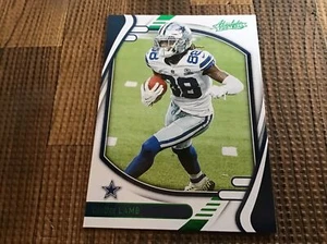 2021 Absolute Green Dallas Cowboys Football Card #51 CeeDee Lamb - Picture 1 of 3