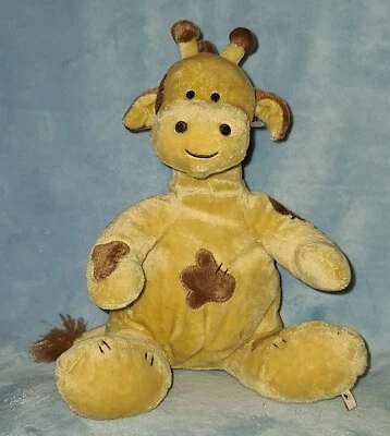 Juguete suave de peluche Baby Boyds Bears & Friends jirafa sonajero 2007 Foto 1 de 3