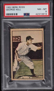 1952 Berk Ross  George Kell PSA 8 42313919