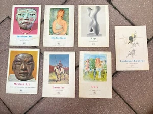 7 ABC Tudor Petite Encyclopedie De L'Art Mini Art Books + Daumier / Arp + DUFY + - Picture 1 of 24