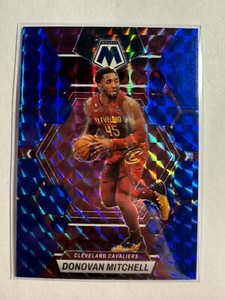 K156,442 - 2022-23 Panini Mosaic Mosaic Blue #5 Donovan Mitchell #/199
