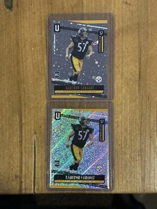 (2) Lote de novato Panini Unparalleled Kameron Canaday Pittsburgh Steelers 2019 - Imagen 1 de 2