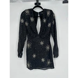 Mini Vestido DUNDAS x REVOLVE Nova Embellecido Estrás  - Imagen 1 de 7