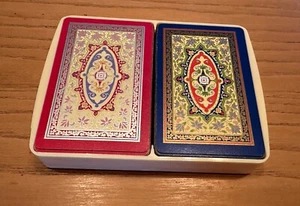 VTG Congress Bridge Playing Cards. Double Deck. Plastic Case Designer Series - Picture 1 of 8