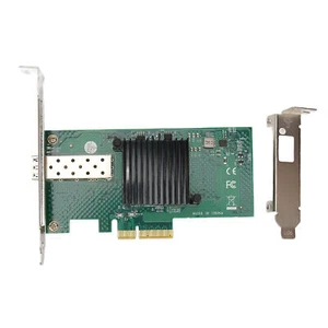 New PCIe Network Card 10000Mbps PCI Express X4 5.0GT/s SFP LC Optical Fiber Giga - Bild 1 von 22