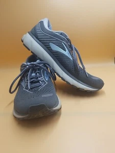 Brooks Womens Size 10 Ghost 12 Grey And Blue - Picture 1 of 5