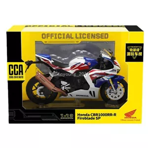 1:12 Honda CBR 1000RR-R Fireblade SP Model Die Cast Motorradmodell Spielzeug Rot - Bild 1 von 9