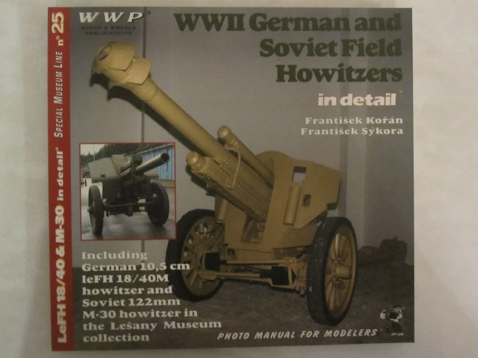 WWII German and Soviet Field Howitzers in Detail - Including German 10.5 Cm - Image 1 of 1