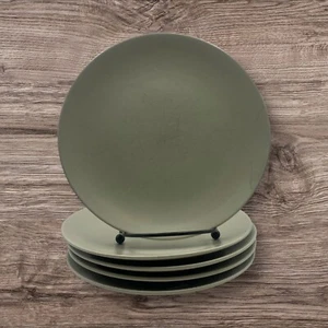 IKEA Matte Light Gray Set Of  5 Salad Plates 7.5” 10866 - Picture 1 of 4