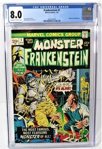 Frankenstein 1 CGC 8.0 El Monstruo de Frankenstein - Imagen 1 de 2