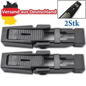 2x Adaptador de limpiaparabrisas Clip de limpiaparabrisas para BMW Serie 5 E39 Audi A4 B6 DKW100020 - Imagen 1 de 8