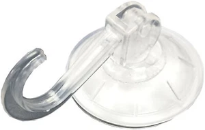 Neu 24 X Saugnapf Haken Klar Hebel-Typ Snap Schloss 45mm Gemustert - Onestopdiy - Bild 1 von 1