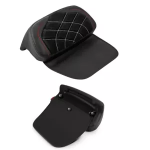 Passenger Backrest Pad Fits Razor / Chopped Tour Pak For Harley Road King Glide - Picture 1 of 8