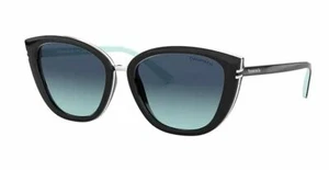 Tiffany & Co. TF4152 Sunglasses replacement lenses - Blue-Green 55mm - Bild 1 von 4