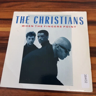 THE CHRISTIANS : When The Finger Point  CS  > VG (MCD) - Bild 1 von 3