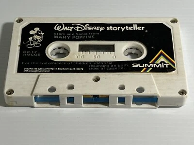 Mary Poppins Walt Disney Storyteller Story And Songs Cassette Tape Vintage - Image 1 of 4