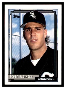 1992 Topps #701 SCOTT RADINSKY Chicago White Sox