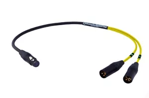 Custom Mogami & Neutrik Gold Cable for Universal Audio LX or DLX | Yellow 10 ft. - Picture 1 of 1