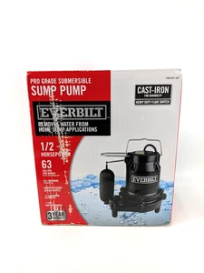 Everbilt 1/2 PS Gusseisen Tauchpumpe HDS50 - Bild 1 von 7