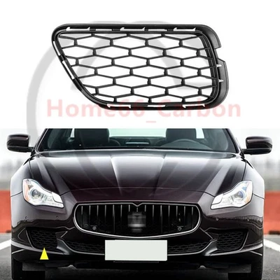 ✨Right Side For Maserati Quattroporte 2014-2016 Front Bumper Grille Cover Trim - Изображение 1 из 4