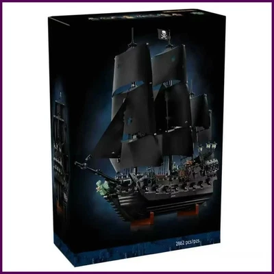 Sparrow's Pirate Ship Building Blocks 10365 Vessel Sailboat Ship Model Bricks - Image 1 of 4