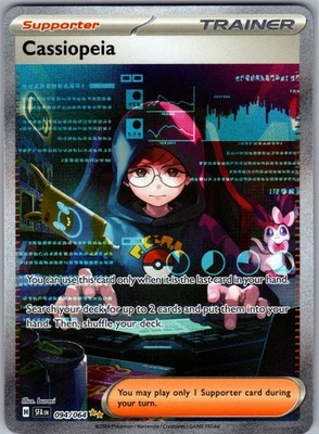 Pokemon SV Shrouded Fable Cassiopeia Special Illustration Rare #094/064 NM AC3 - Image 1 of 2