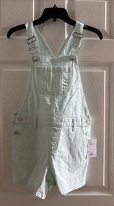 so overalls Girls size 14 light aqua New - Picture 1 of 5