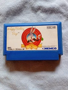 Used FC Happy Birthday Bugs Action Software only Famicom Family Computer Gam JPN - Picture 1 of 4