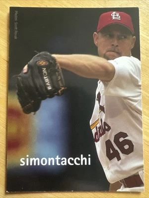 Jason Simontacchi 2003  Family Christian Family Day Card nrmt - Image 1 of 2