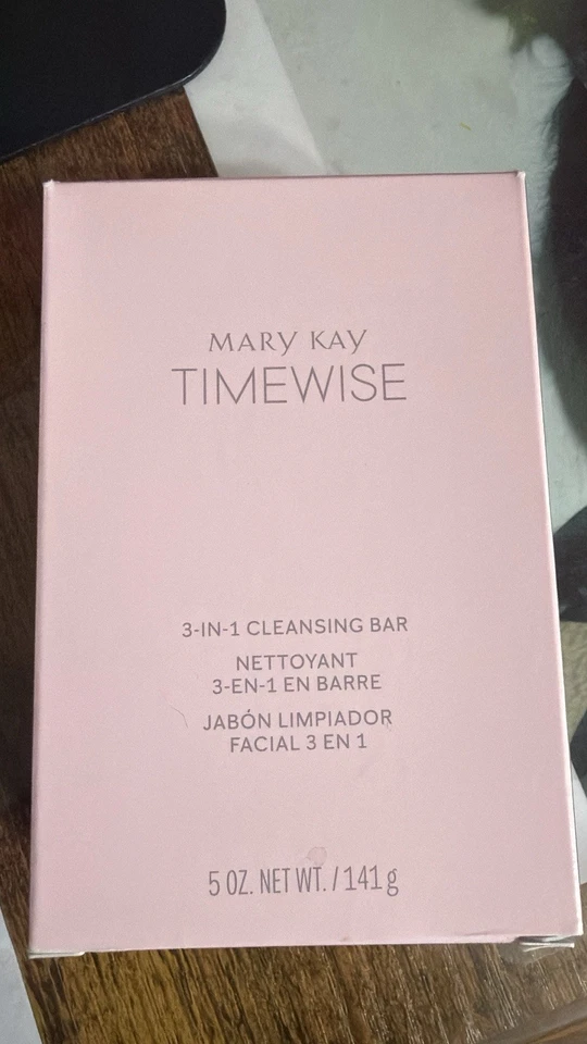 Mary Kay TimeWise Barra de Limpieza 3 en 1 con Plato Nuevo en Caja Barra Sellada 150403 Nuevo de Lote Antiguo Foto 1 de 1