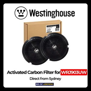 2-Pack Activated Carbon Filter for Westinghouse WRJ903UW 90cm Fixed Rangehood - Picture 1 of 6