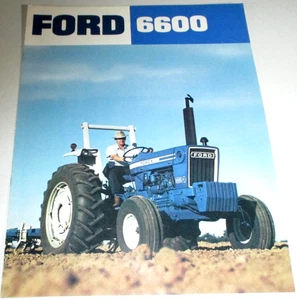Brochure vendita trattore Ford 6600 letteratura pubblicità AD-2181-1 specifiche e altro... - Foto 1 di 3