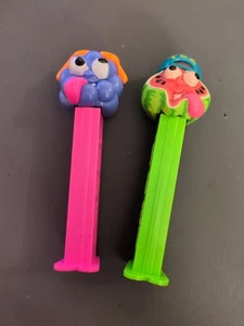 Vintage Pez Dispenser-Pat. #5.9, # 4.9-Hungary,Slovenia-Sour Fruits-Set of 2-A19 - Picture 1 of 4