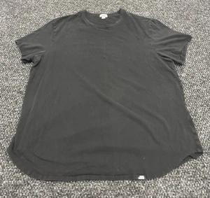 One Bone Herren Kurzarm Rundhalsausschnitt T-Shirt Größe 3 Large schwarz schön - Bild 1 von 5