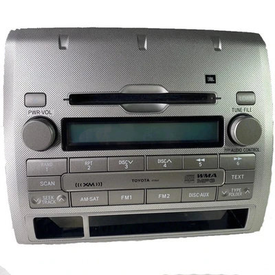 2009- 2011 Toyota Tacoma OEM XM JBL Radio MP3 6 CD Changer 86120-04160 - Image 1 of 4