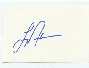 Larry Nelson  Signed 4x6 Index Card Autographed Golf PGA Championship US Open  - Picture 1 of 3