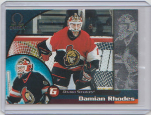 1998-99 Pacific Omega #168 Damian Rhodes Ottawa Senators