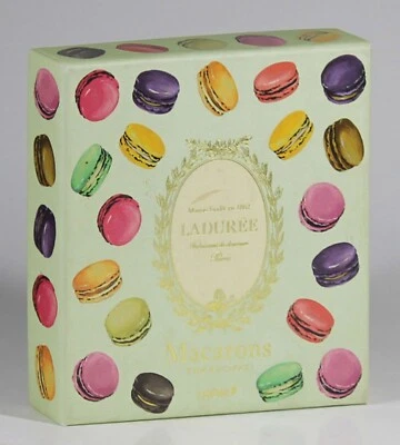 Macarons The Recipes Laduree of Paris Hardcover Book In Box Recipes 2014 Illus Foto 1 de 4
