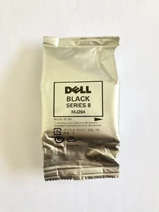 GENUINE AUTHENTIC DELL MJ264 BLACK INK CARTRIDGE SERIES 8 - Picture 1 of 1