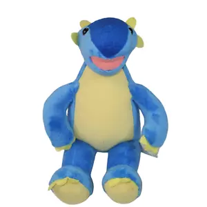 Dinosaurio de peluche Build A Bear Ankylosaurus azul amarillo peluche 2020 17" - Imagen 1 de 10